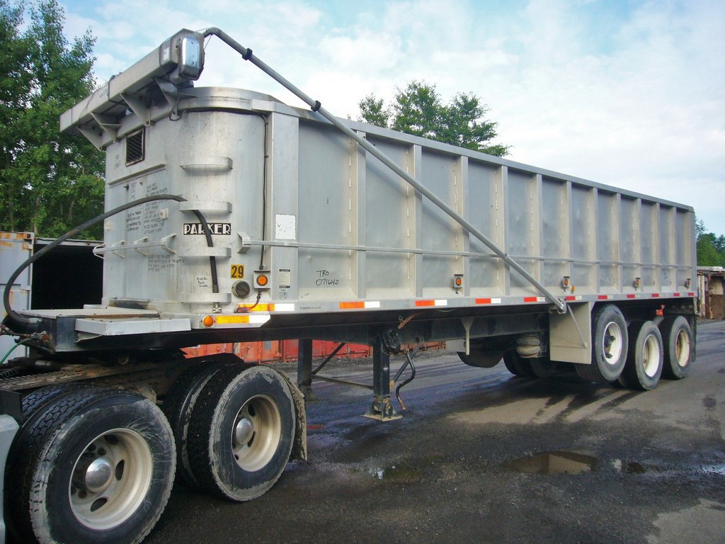 1987 Parker Tri Axle Dump Trailer for sale by Arthur Trovei & Sons, Inc