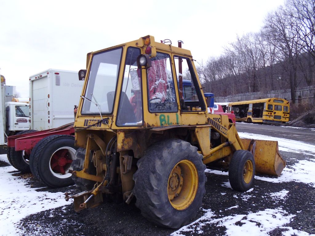 1985 Ford 555b backhoe #10