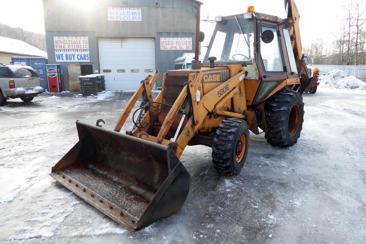 1983 Case 580 Super E Backhoe