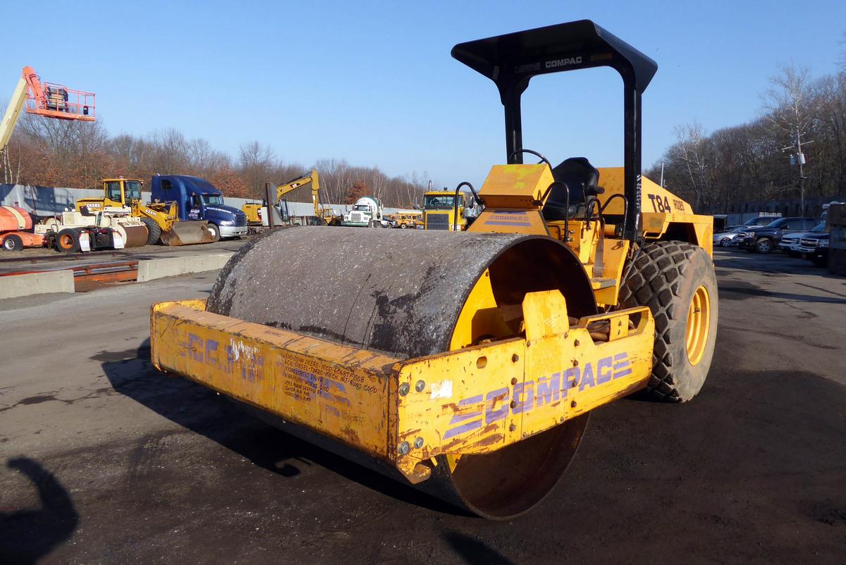 1999 Compac T84D Vibratory Roller for sale by Arthur Trovei & Sons ...