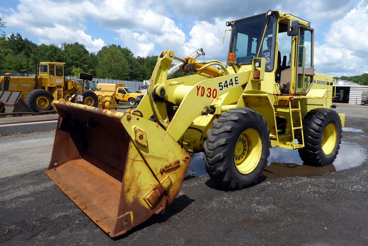 1991 John Deere 544E Tire Loader