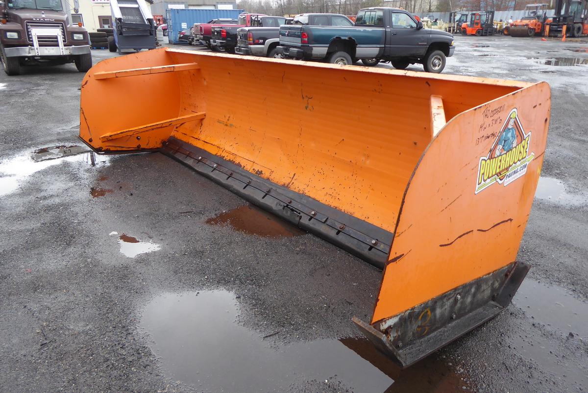 Snow Pusher for sale by Arthur Trovei & Sons used equipment dealer