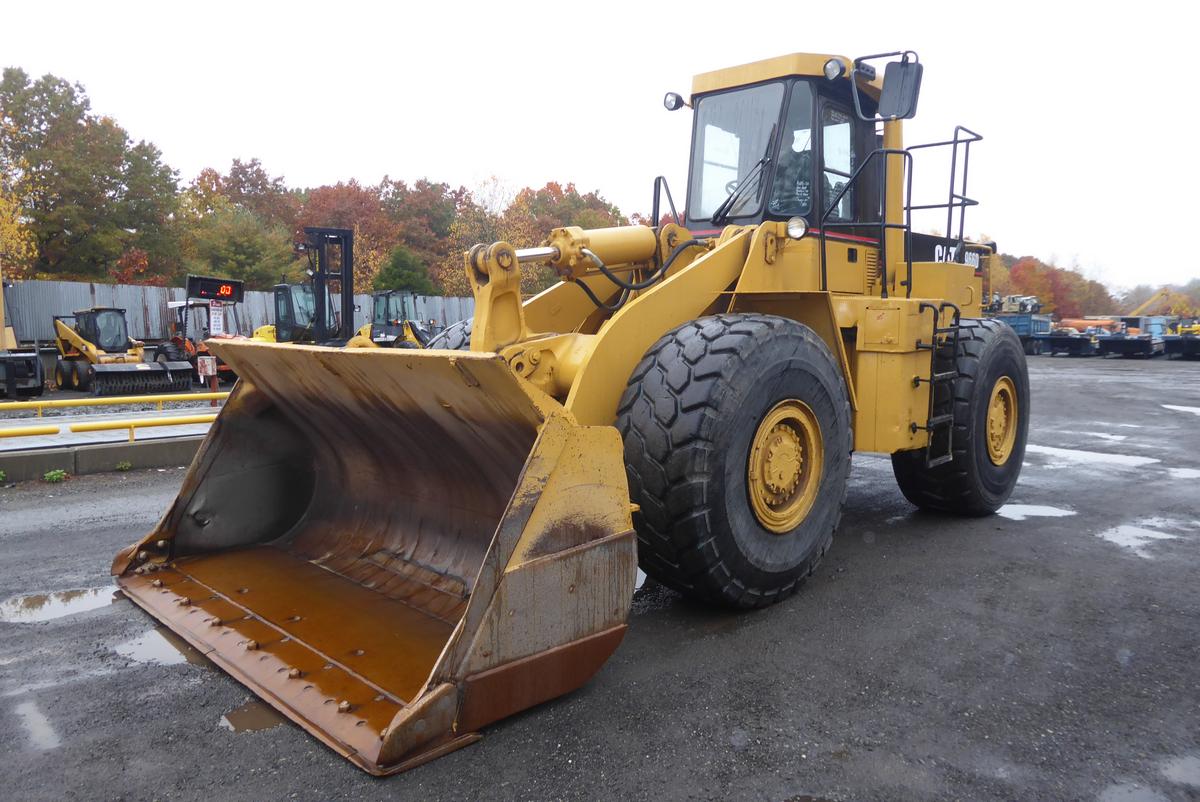 1984 Caterpillar 966D Tire Loader