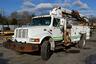 2000 International 4900 Single Axle Digger/Derrick Truck