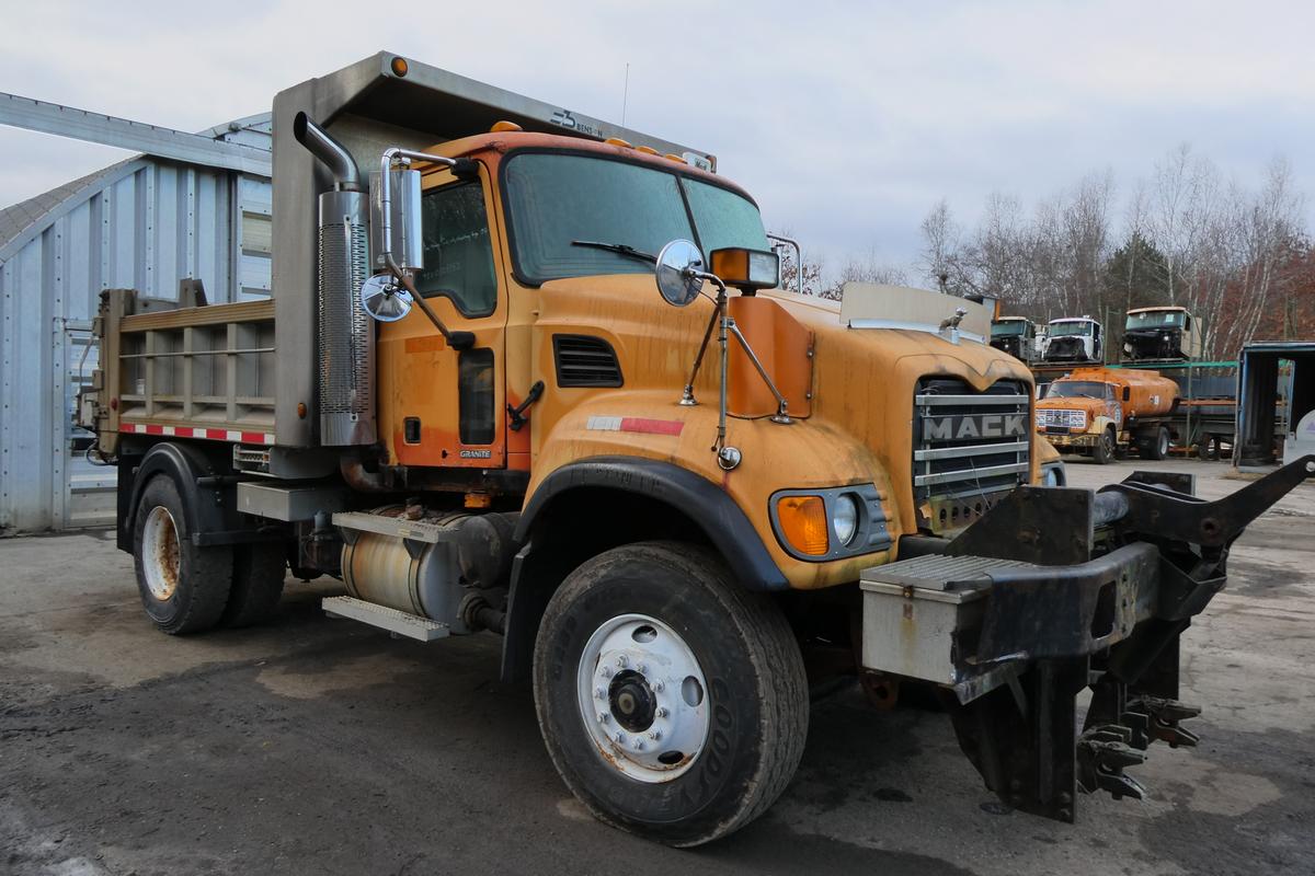 2005 Mack CV712 Single Axle Dump Truck for sale by Arthur Trovei & Sons