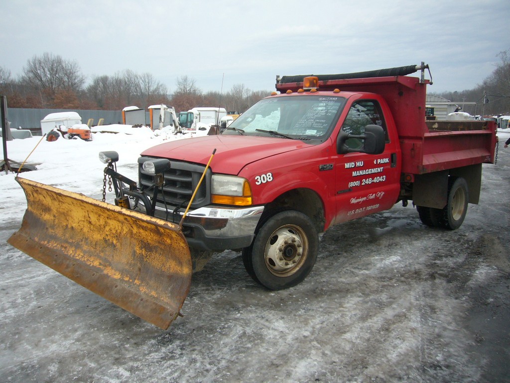 2001 Ford f450 dump truck for sale #3