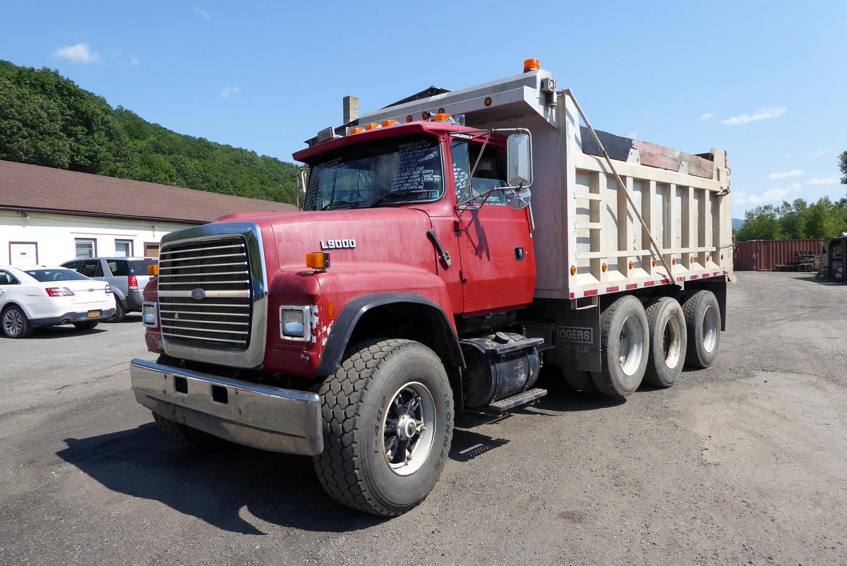 1995 Ford L9000 Tri Axle Dump Truck for sale by Arthur Trovei & Sons