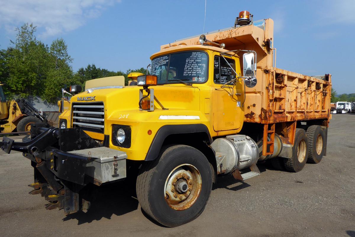 1997 Mack RD690S Tandem Axle Dump Truck for sale by Arthur Trovei