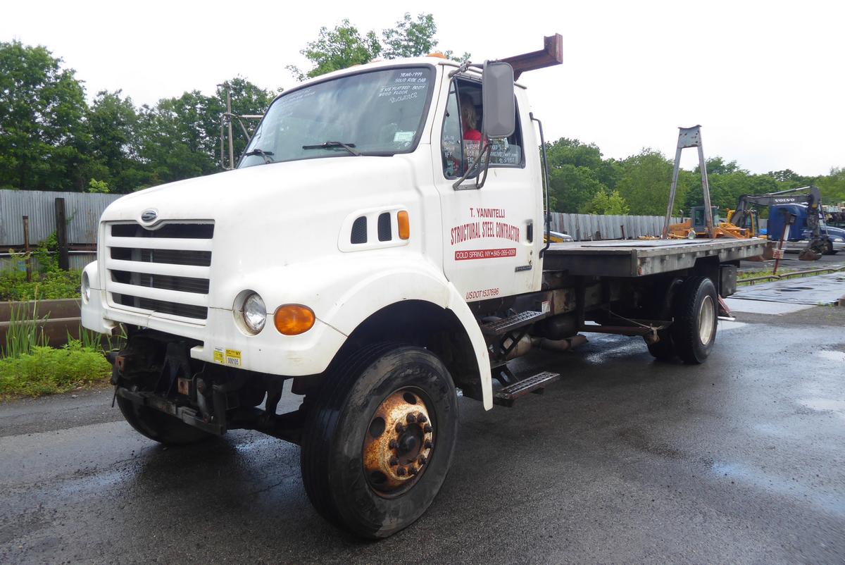 1999 Sterling L7501 Single Axle Flatbed Truck for sale by Arthur Trovei