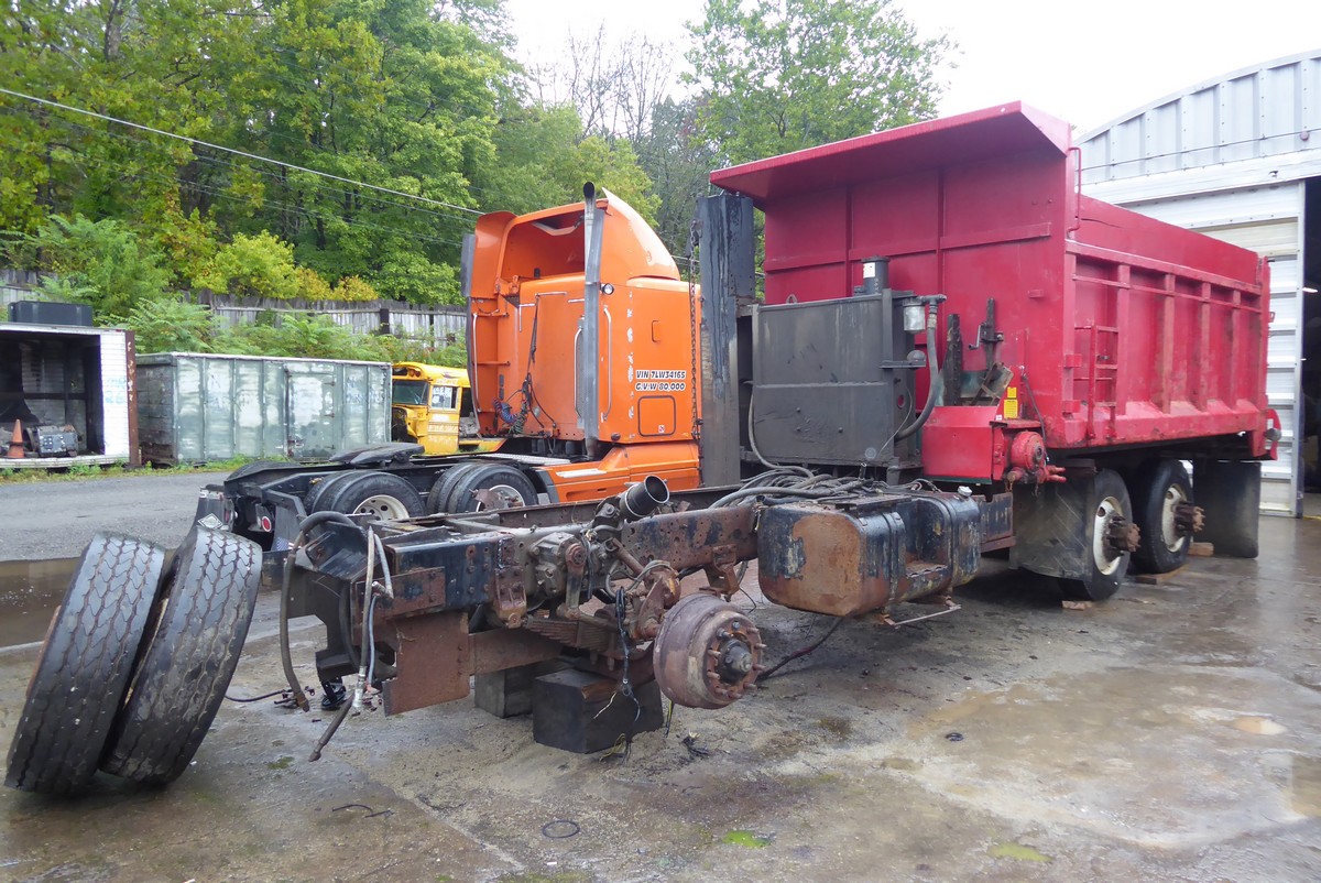 2000 International 2574 Tandem Axle Dump Truck for sale by Arthur Trovei & Sons used truck dealer